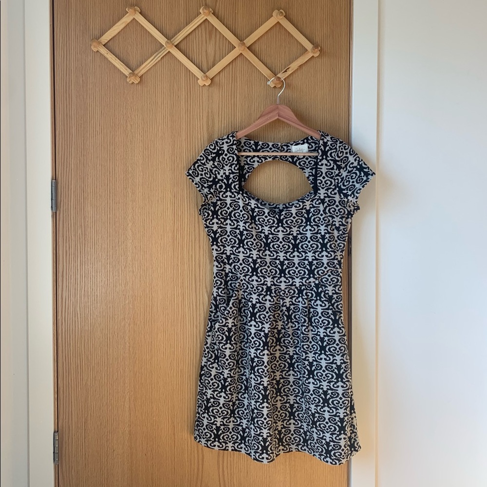 ANTHRO Deletta Caledonia Cutout Dress